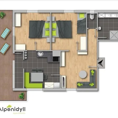 Fischbacher App 2 By Alpenidyll Apartment